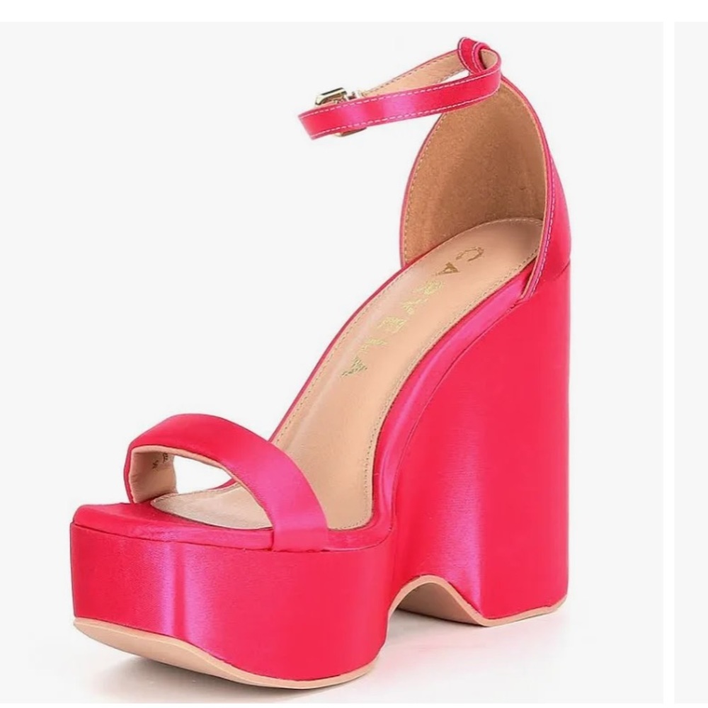 Carvela Sculpt Wedge Dress Platform Sandals